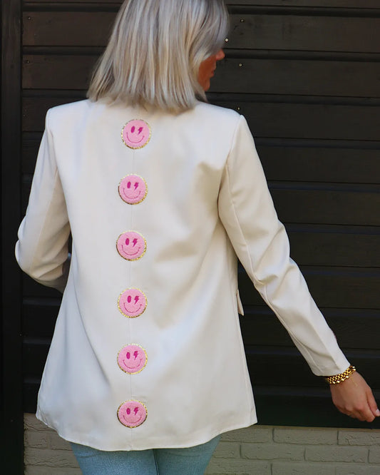 Smiley Blazer Creme