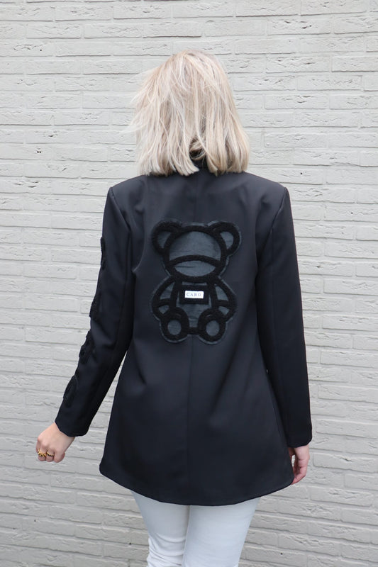 Teddy Blazer Zwart